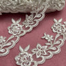Beaded Corded Lace Trim