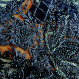 Beaded Embroidered Lace Mesh