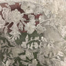 Beaded 3D Floral Lace Fabric Off White