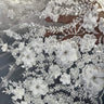 1 Yard Beaded 3D Floral Lace Fabric Embroidered on 100% Polyester Net Mesh