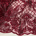 Beaded Embroidered Lace Mesh
