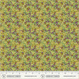 Cotton Print Clover Flowerbed Midnight Blooms Fabric 44/45"