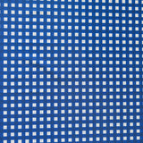 Swim Knit Cobalt Blue Gingham Poly Spandex