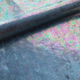 Foil Printed Stretch Velvet Cobra