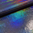Cobra Foil Printed Stretch Velvet Fabric - Iridescent Foil Print, 58/60" Width (1 Yard)