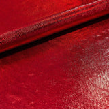 Foil Printed Stretch Velvet Cobra