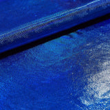 Foil Printed Stretch Velvet Cobra