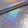 Cobra Foil Printed Stretch Velvet Fabric - Iridescent Foil Print, 58/60" Width (1 Yard)
