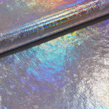 Foil Printed Stretch Velvet Cobra