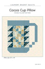 Cocoa Cup Pillow Pattern 18in x 18in