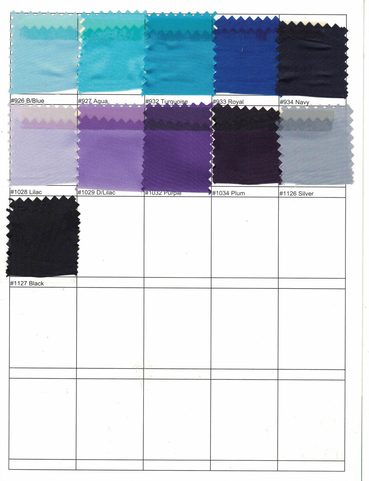 Polyester Silky Habotai Lining Polyester Fabric - Solid Multiple Colors, 58" Width (175 Yards)