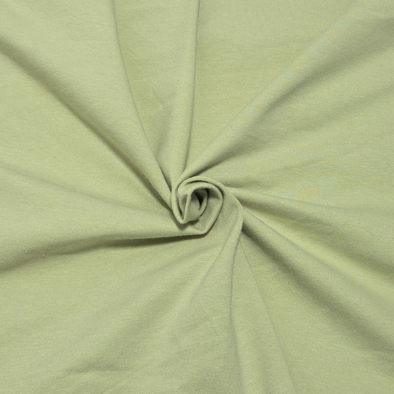 Cotton Spandex Jersey Mint Fabric