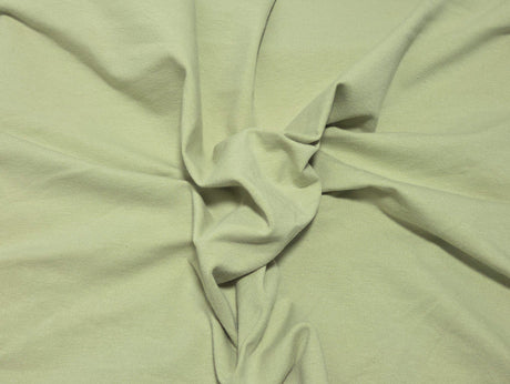 Cotton Spandex Jersey Mint Fabric