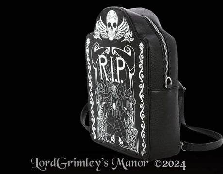 Glow in the Dark Tombstone - Mini Vinyl Backpack