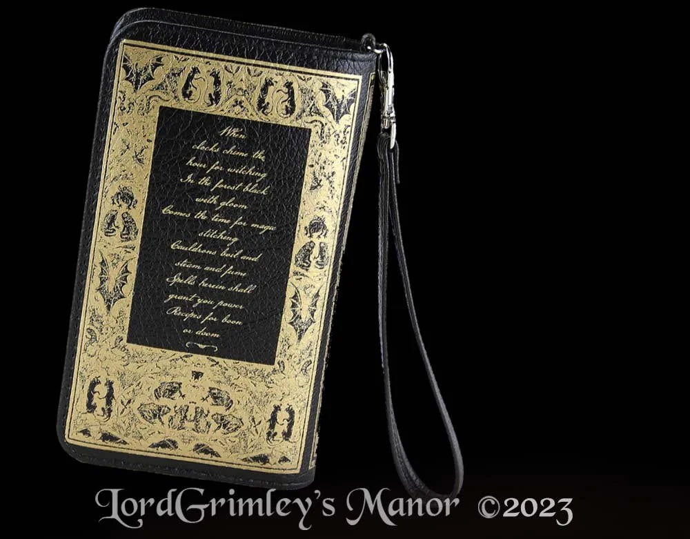 The Witch's Companion - Vinyl Wristlet Wallet