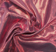 Computer Foil Polyester Fabric - Lilac/Red, 44/45" Width