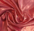 Computer Foil 100 Percent Polyester Fabric - Pink/Red, 44/45" Width
