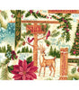 Quilting Cotton Compliments of the Season Christmas Fabric
