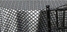 Contempo Jacquard 100 Percent Polyester Fabric - Metallic Circle Pattern, 58/60" Width, Gold, Silver (1 Yard)