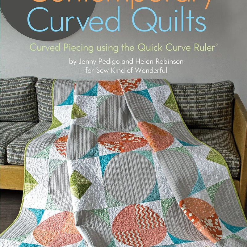 Quilting Book Contemporary Curved Quilts