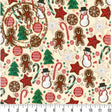 Quilting Cotton Cookies Party Christmas Fabric