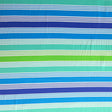 Swim Knit Nylon Spandex Cool Cabana Stripe