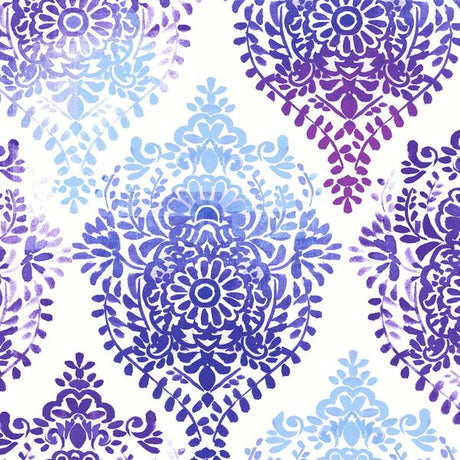 Cool Damask Wallpaper - Wallpaper, Damask Pattern, Multiple Finishes, Square Foot