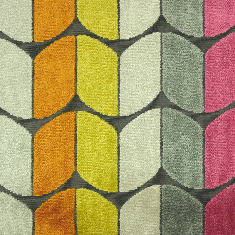 Cut Velvet Upholstery Fabric Copenhagen Arrow Pattern By The Yard