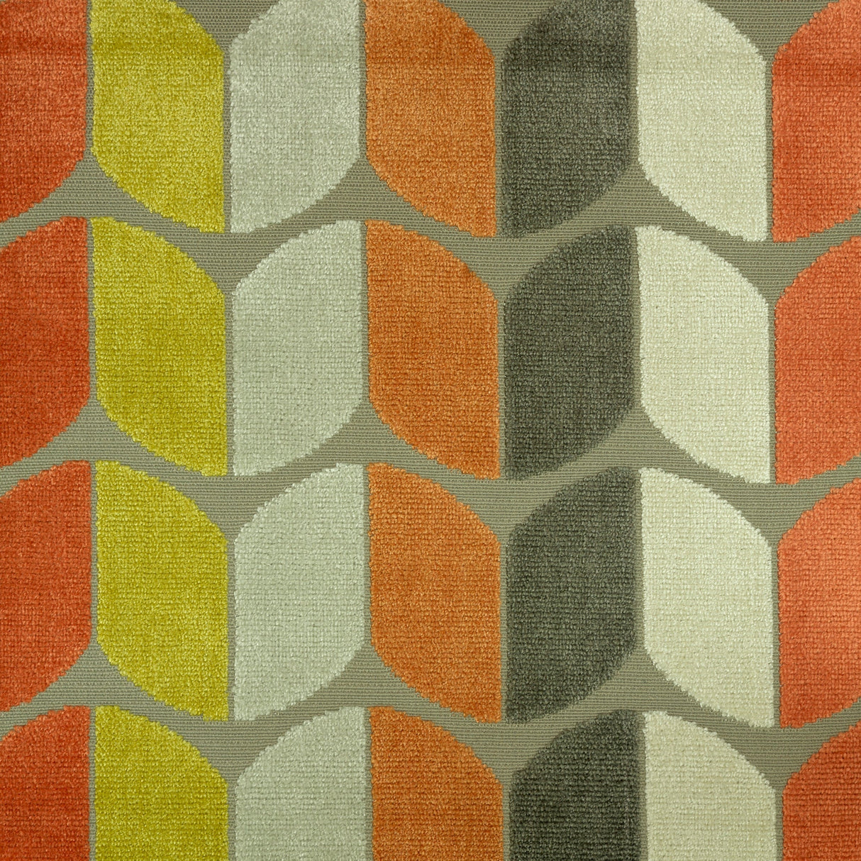 Cut Velvet Upholstery Fabric Copenhagen Arrow Pattern By The Yard