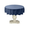 Tablecloth Dull Bridal Satin Fabric - Solid Color, 58" Round (1 Piece)