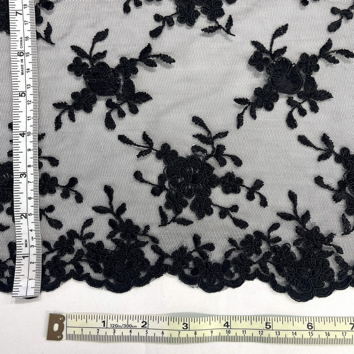 Corded Bridal Lace Fabric