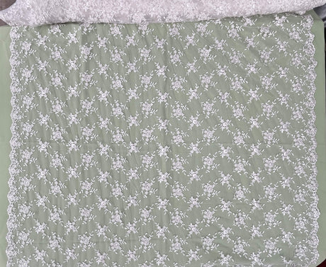 Corded Bridal Lace Fabric