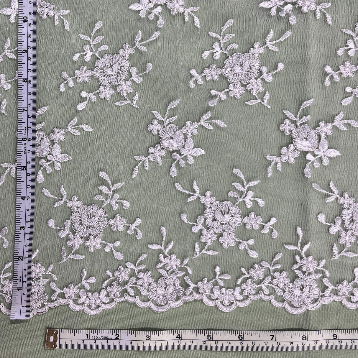 Corded Bridal Lace Fabric