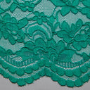 1 Yard Corded Raschel Lace Fabric with Elegant Floral Pattern, 52/54" Wide