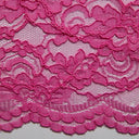 1 Yard Corded Raschel Lace Fabric with Elegant Floral Pattern, 52/54" Wide