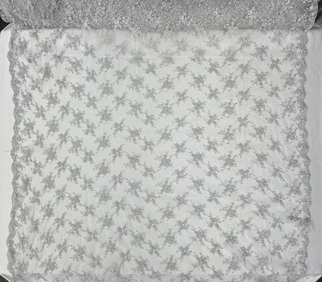 Corded Bridal Lace Fabric