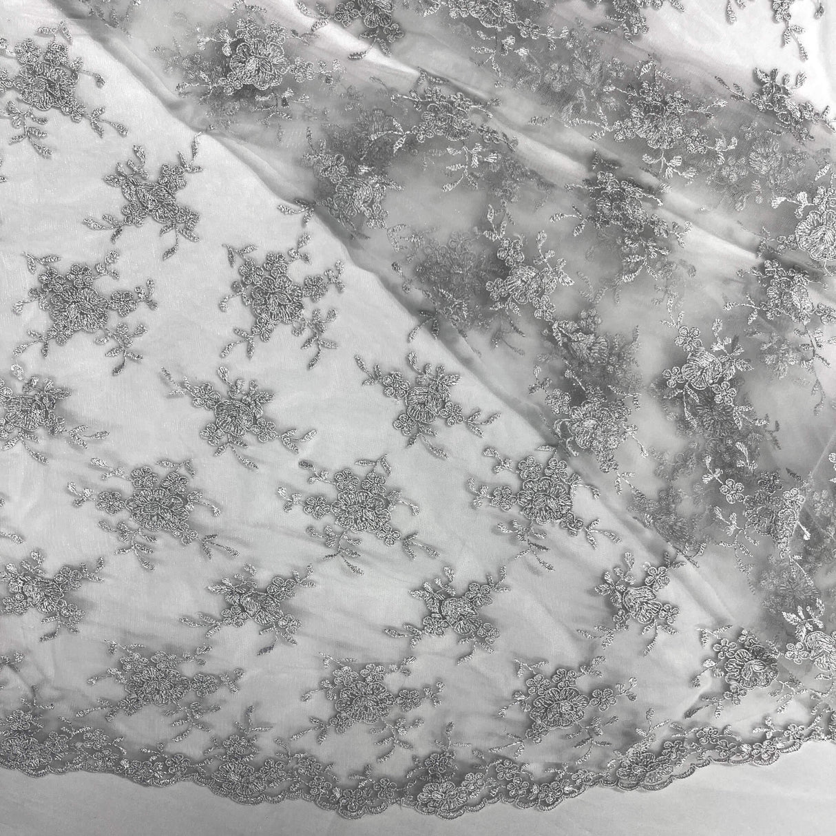 Corded Bridal Lace Fabric