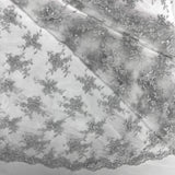 Corded Bridal Lace Fabric