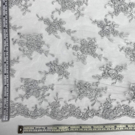 Corded Bridal Lace Fabric