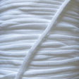 4mm Wide White Soft Stretch Cording