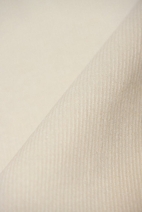 1 Yard Off-White Linen Cotton Blend Corduroy Durable Apparel Fabric 57" Width