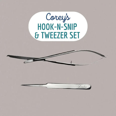 Hook-N-Snip & Tweezer Set