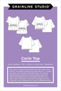 Printed Paper Pattern Corin Sizes 0-18