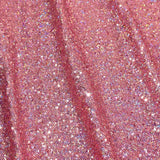 Cosmic GLOW Nylon Spandex Sequin Fabric - Embroidered Holographic Micro Sequins, 51/52" Width (1 Yard)