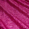 Cosmic GLOW Nylon Spandex Sequin Fabric - Embroidered Holographic Micro Sequins, 51/52" Width, 4-Way Stretch (1 Yard)