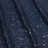 Cosmic GLOW Nylon Spandex Sequin Fabric - Embroidered Holographic Micro Sequins, 51/52" Width, 4-Way Stretch (1 Yard)