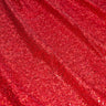 Cosmic GLOW Nylon Spandex Sequin Fabric - Embroidered Holographic Micro Sequins, 51/52" Width (1 Yard)