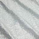 Cosmic GLOW Nylon Spandex Sequin Fabric - Embroidered Holographic Micro Sequins, 51/52" Width (1 Yard)