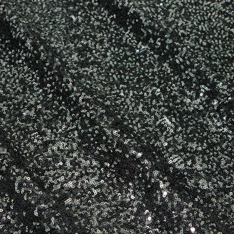 Cosmic Nylon Spandex Sequin Fabric - Embroidered Micro Sequins, 51/52" Width, 4-Way Stretch (1 Yard)