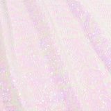 Cosmic PEARL Nylon Spandex Sequin Fabric - Embroidered Pearlescent Micro Sequins, 51/52" Width (1 Yard)